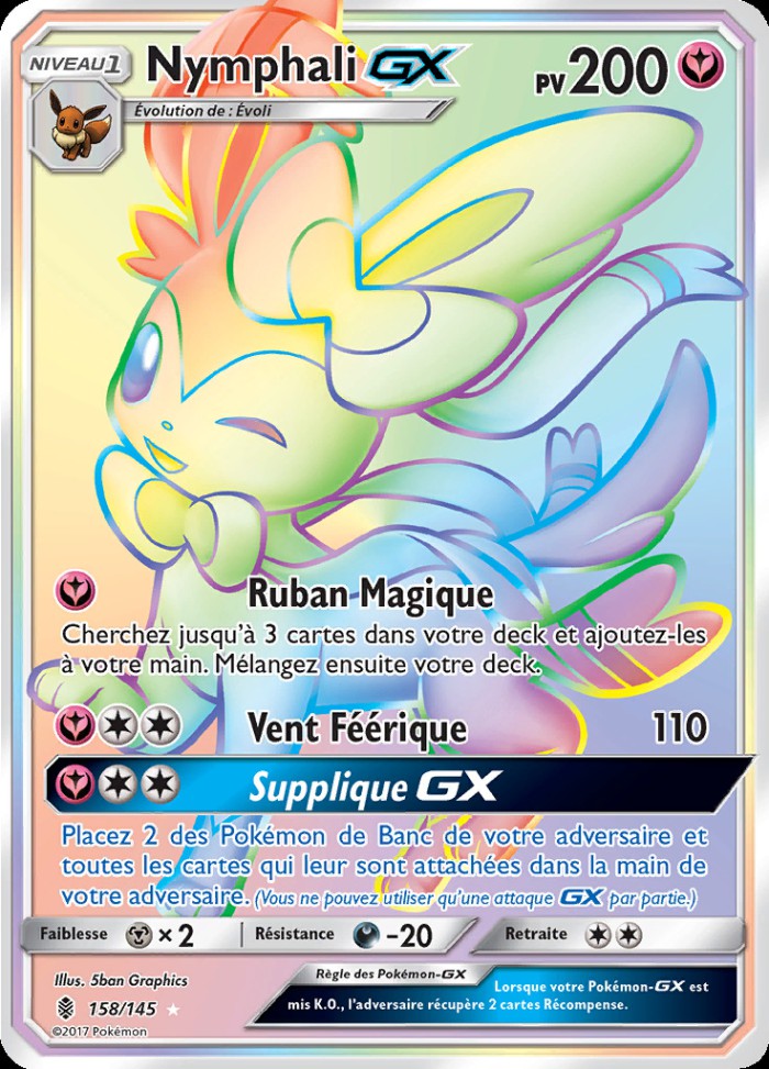 Carte Pokémon: Nymphali GX