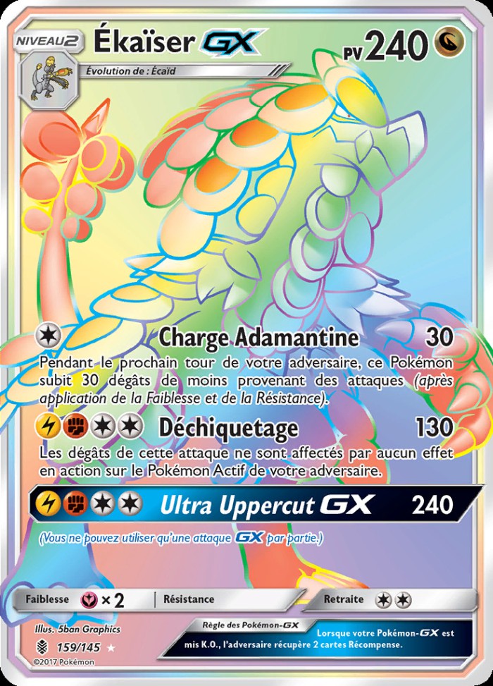 Carte Pokémon: Ékaïser GX