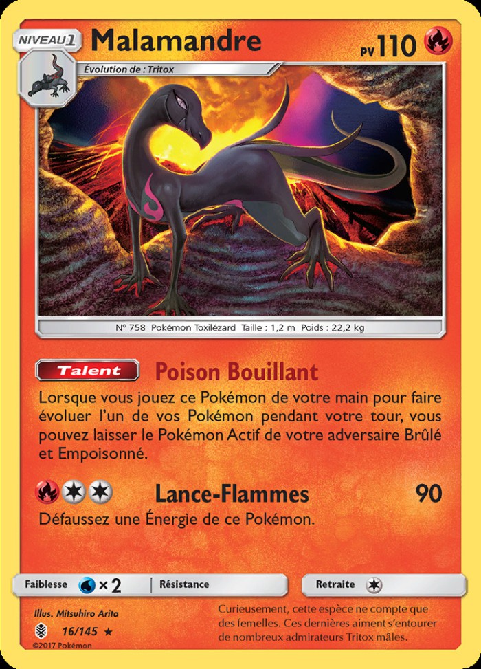 Carte Pokémon: Malamandre