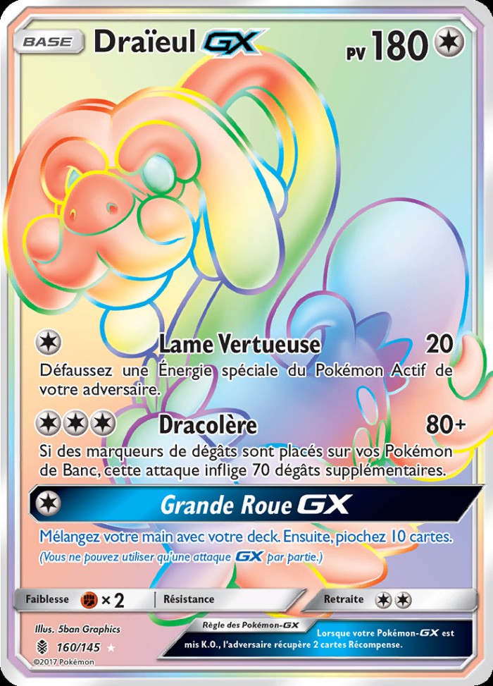 Carte Pokémon: Draïeul GX