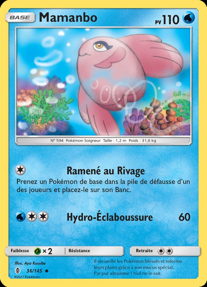 Carte Pokémon: Mamanbo