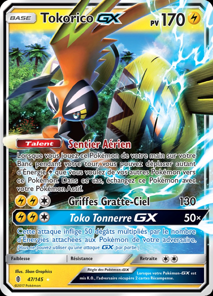 Carte Pokémon: Tokorico GX