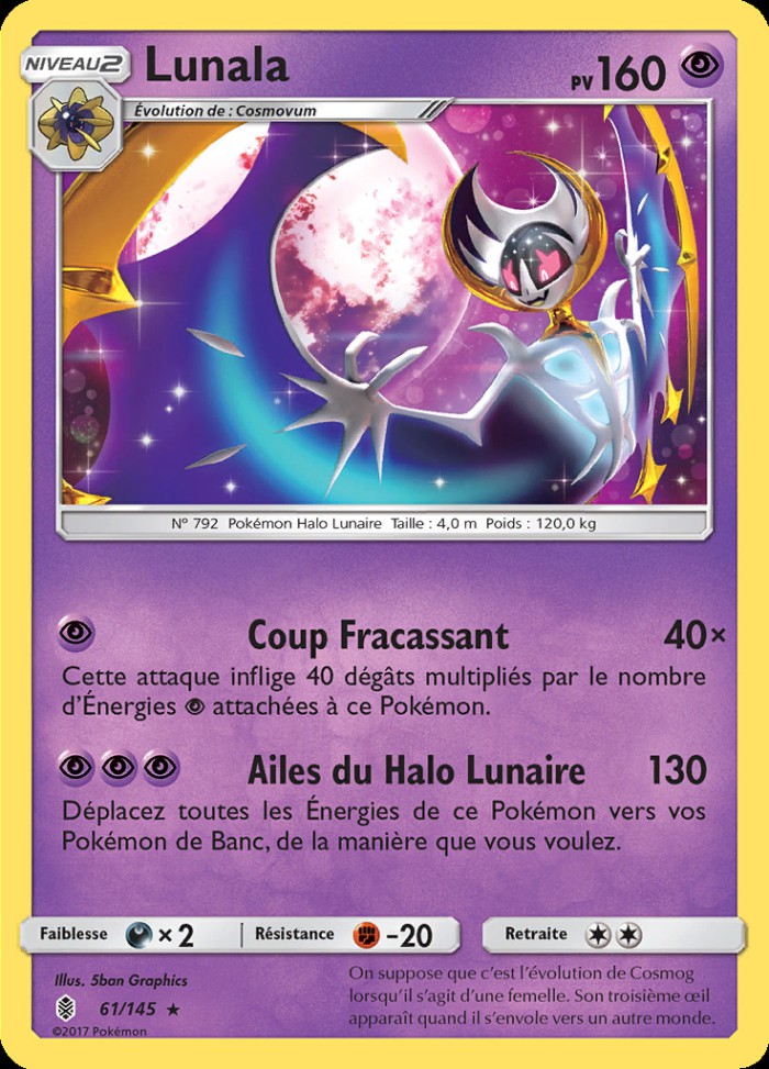 Carte Pokémon: Lunala