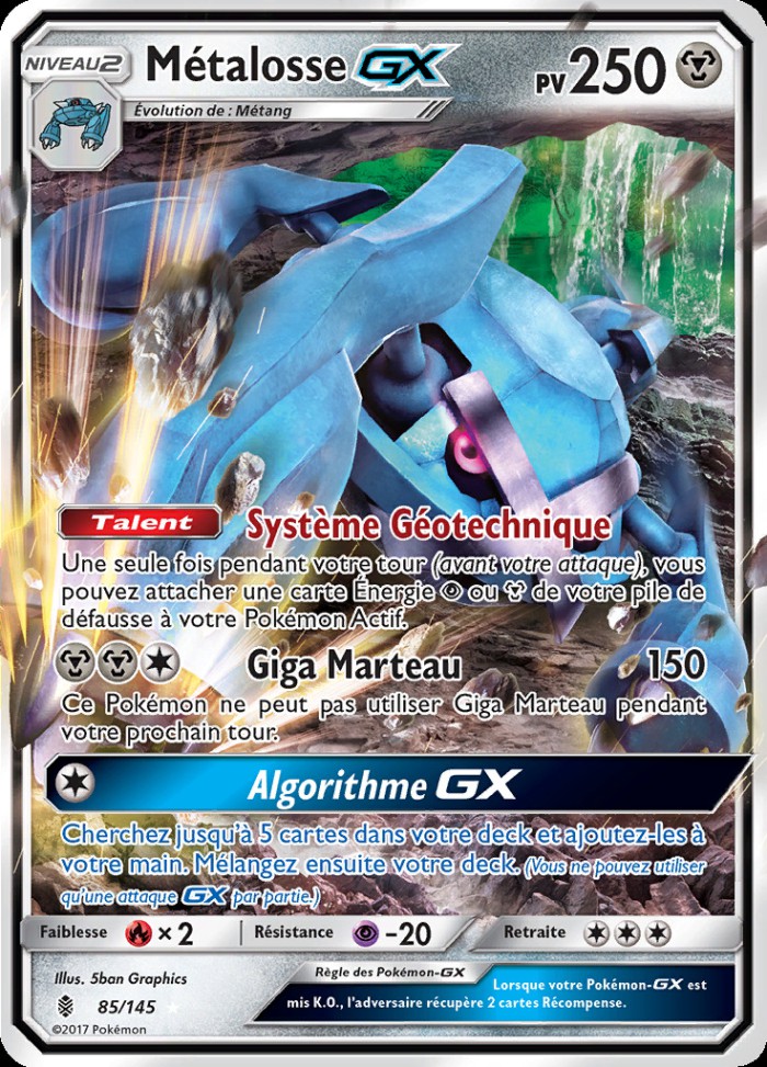 Carte Pokémon: Métalosse GX