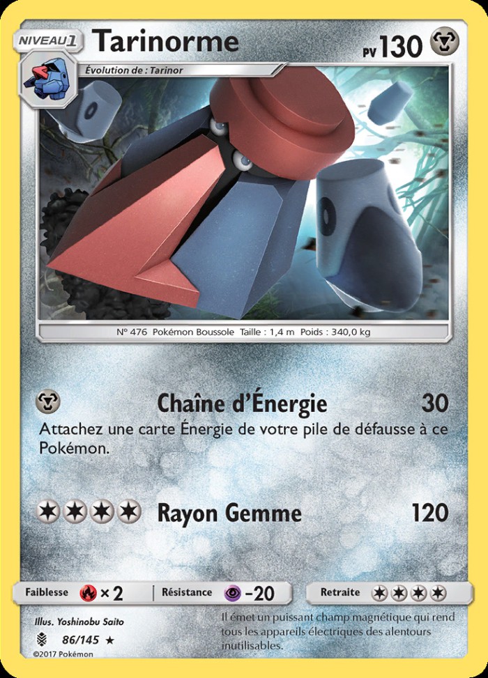 Carte Pokémon: Tarinorme