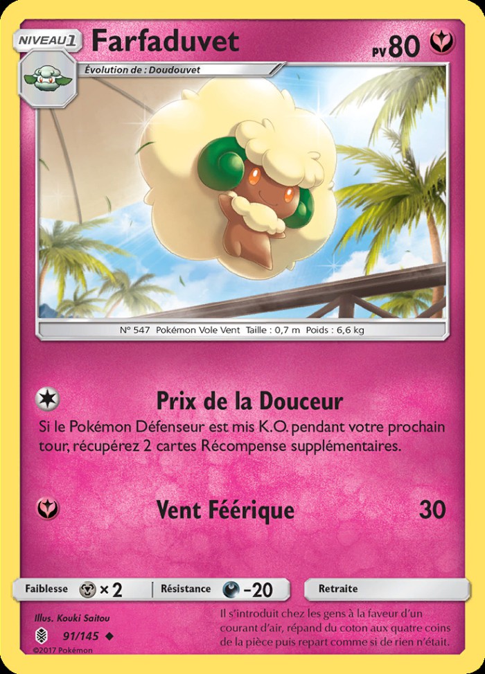 Carte Pokémon: Farfaduvet