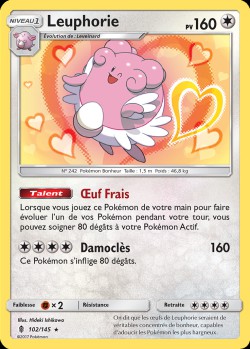 Carte Pokémon: Leuphorie