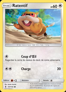 Carte Pokémon: Ratentif