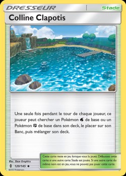 Carte Pokémon: Colline Clapotis