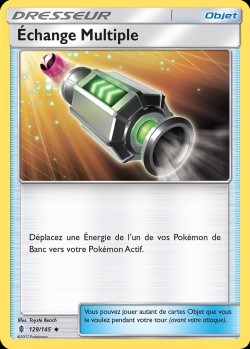 Carte Pokémon: Échange Multiple