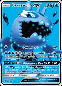 Carte Pokémon: Froussardine GX