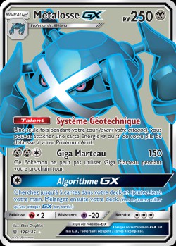 Carte Pokémon: Métalosse GX