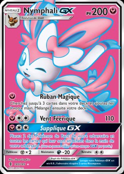 Carte Pokémon: Nymphali GX