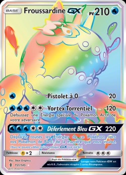 Carte Pokémon: Froussardine GX