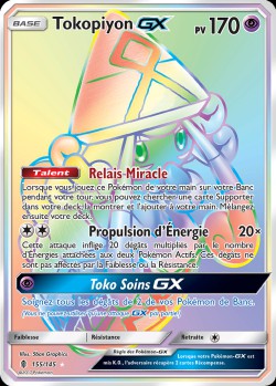 Carte Pokémon: Tokopiyon GX