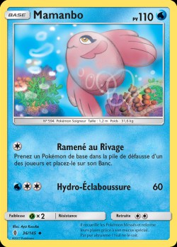 Carte Pokémon: Mamanbo