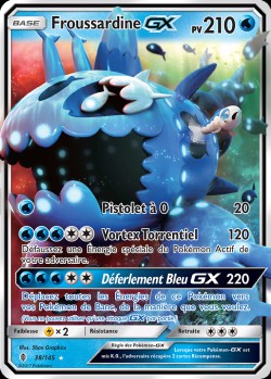 Carte Pokémon: Froussardine GX