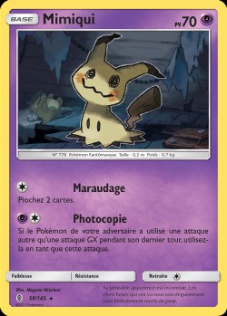 Carte Pokémon: Mimiqui