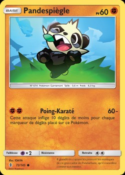 Carte Pokémon: Pandespiègle