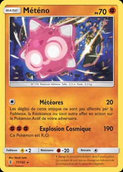 Carte Pokémon: Météno