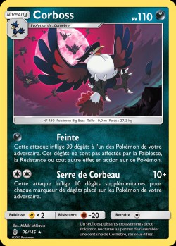 Carte Pokémon: Corboss