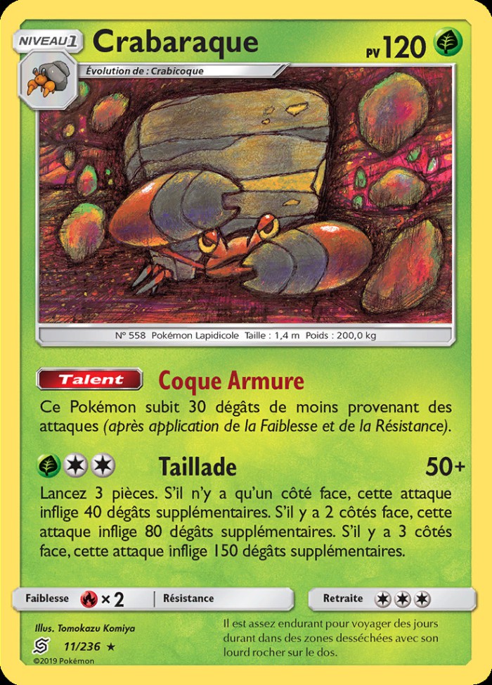 Carte Pokémon: Crabaraque