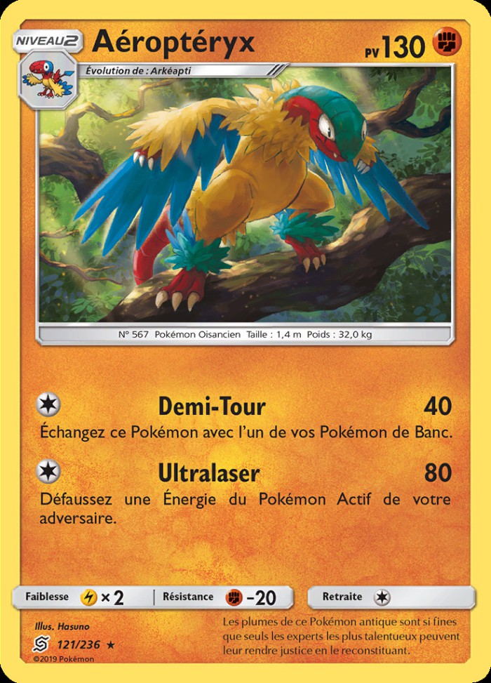 Carte Pokémon: Aéroptéryx