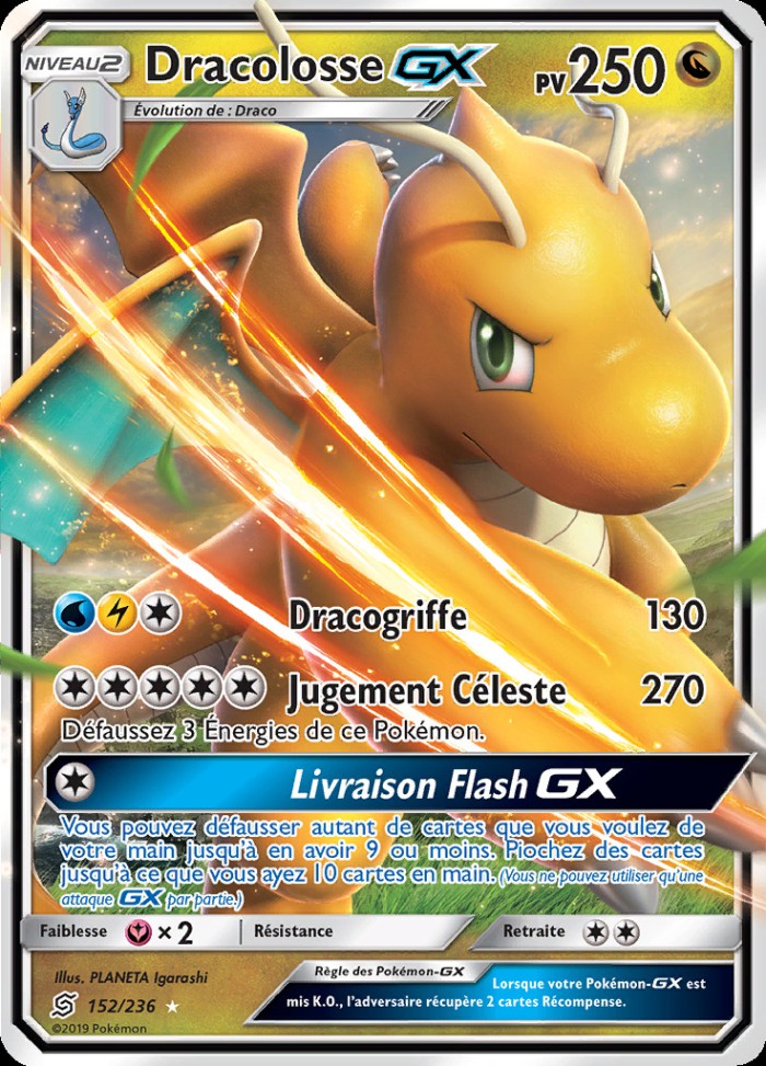 Carte Pokémon: Dracolosse GX