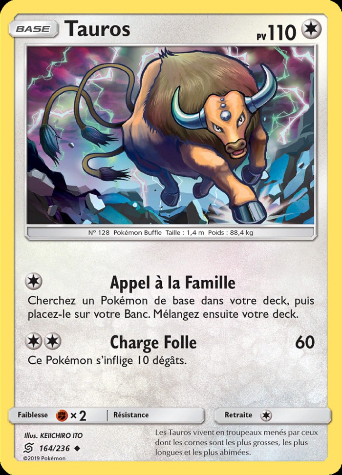 Carte Pokémon: Tauros