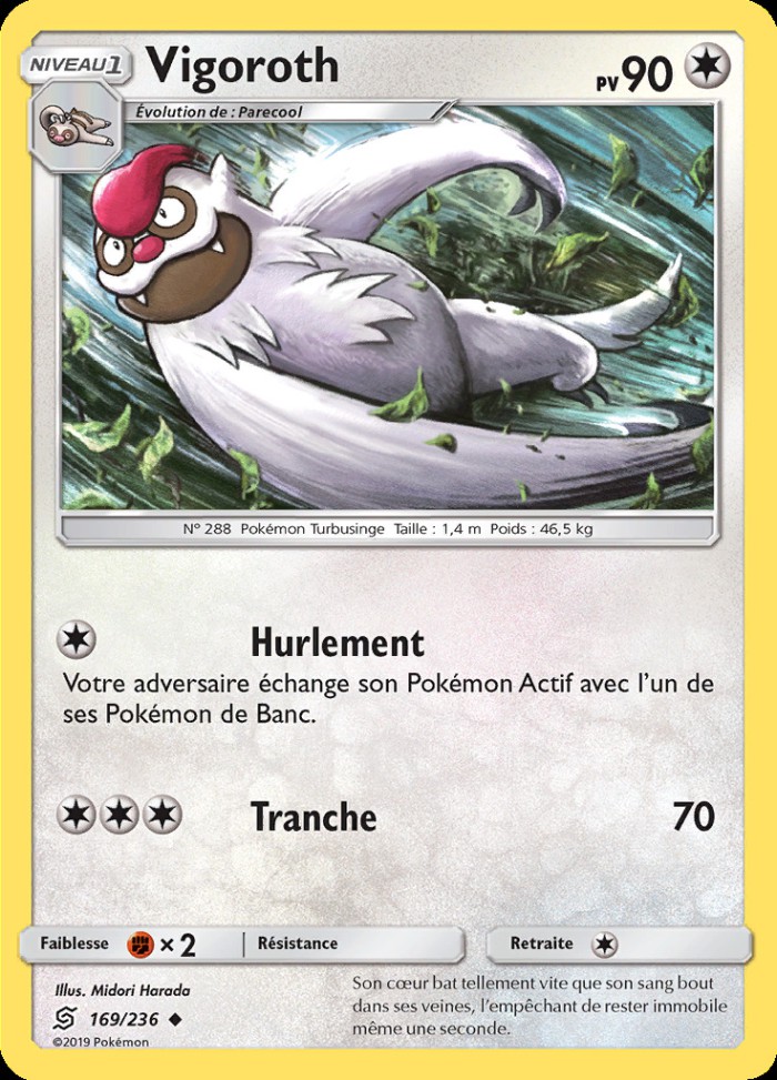 Carte Pokémon: Vigoroth