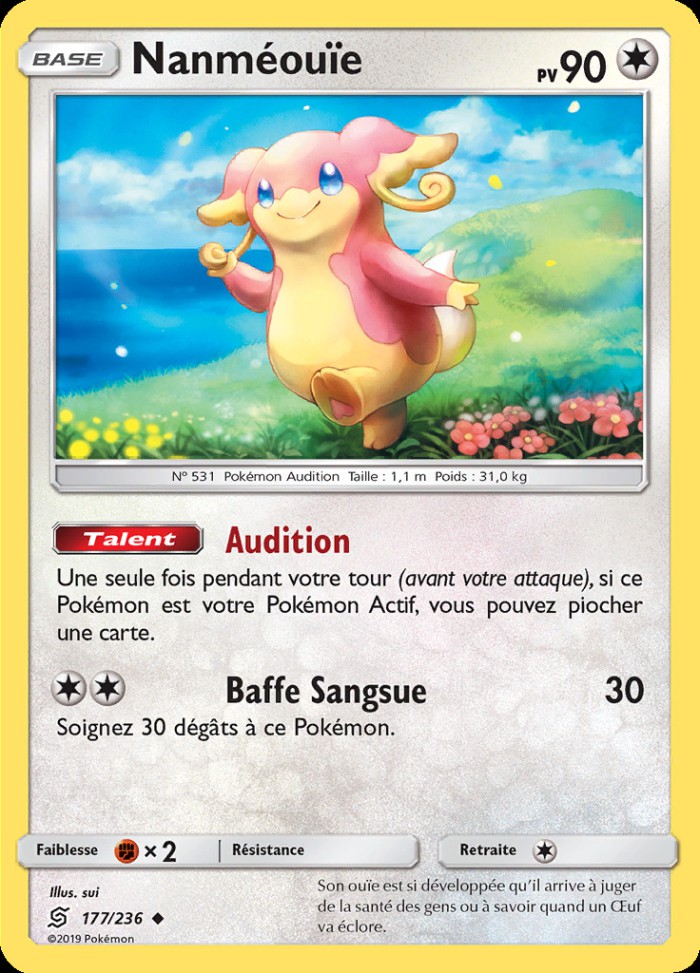 Carte Pokémon: Nanméouïe