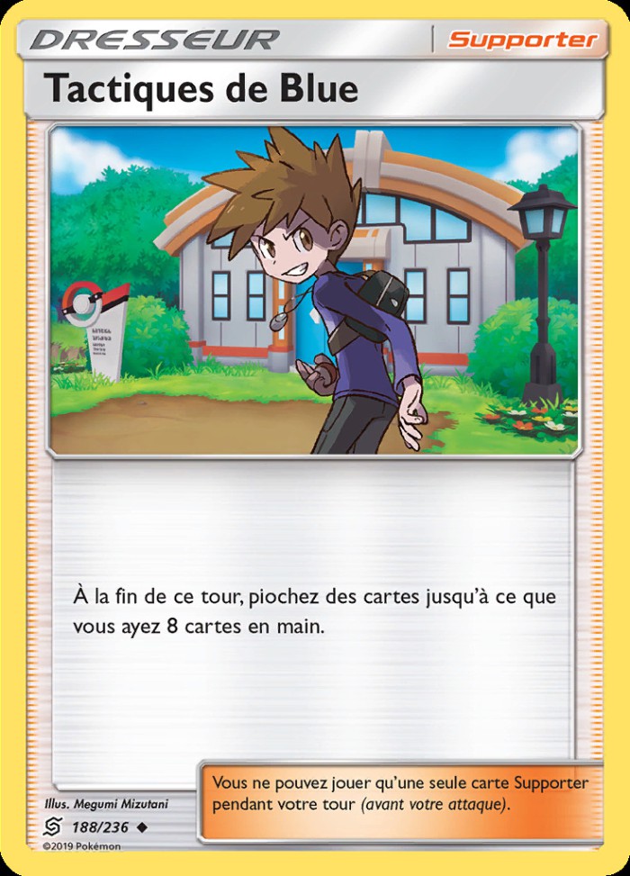 Carte Pokémon: Tactiques de Blue