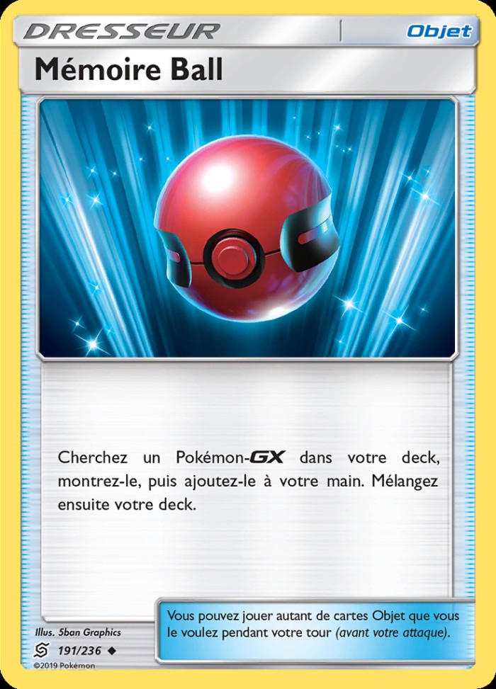 Carte Pokémon: Mémoire Ball