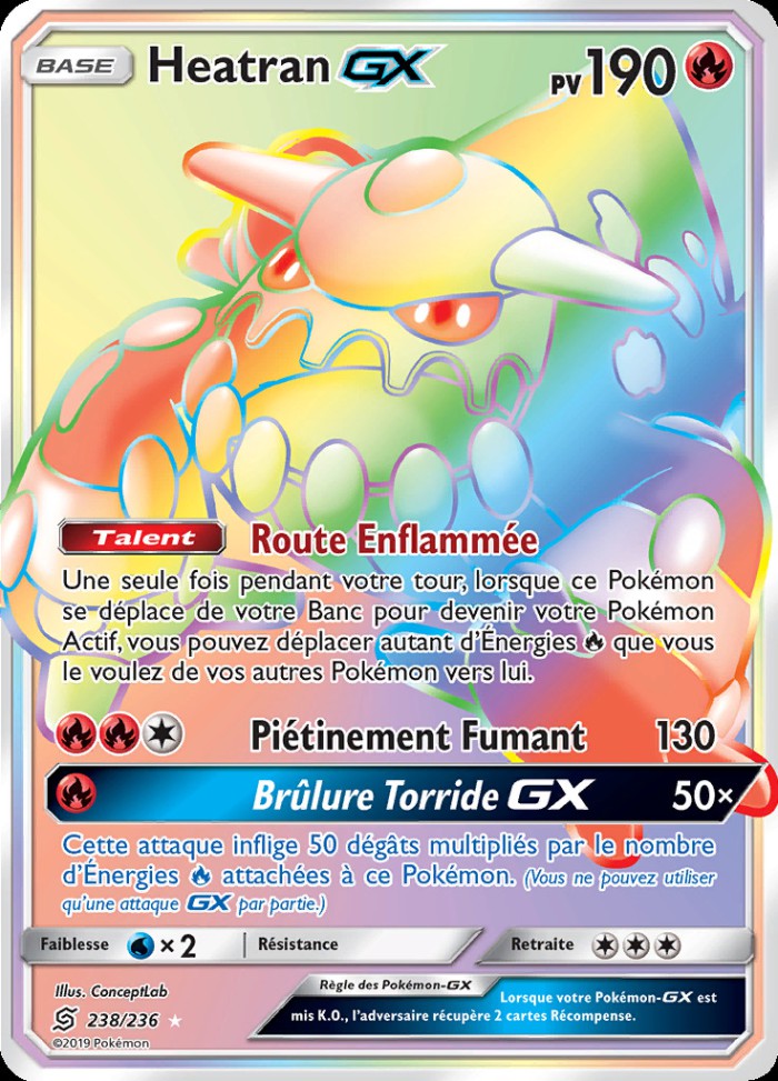 Carte Pokémon: Heatran GX