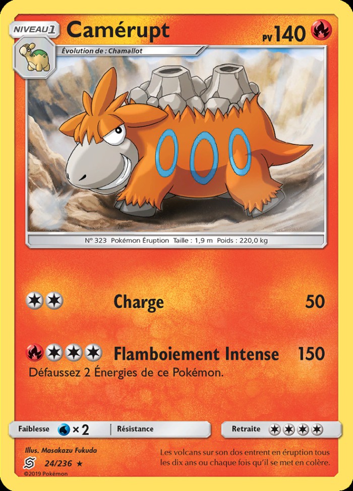 Carte Pokémon: Camérupt