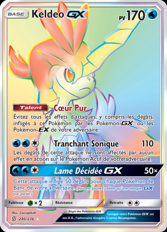 Carte Pokémon: Keldeo GX