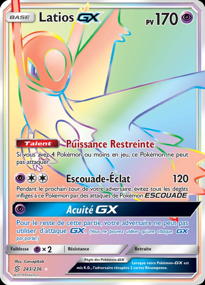 Carte Pokémon: Latios GX