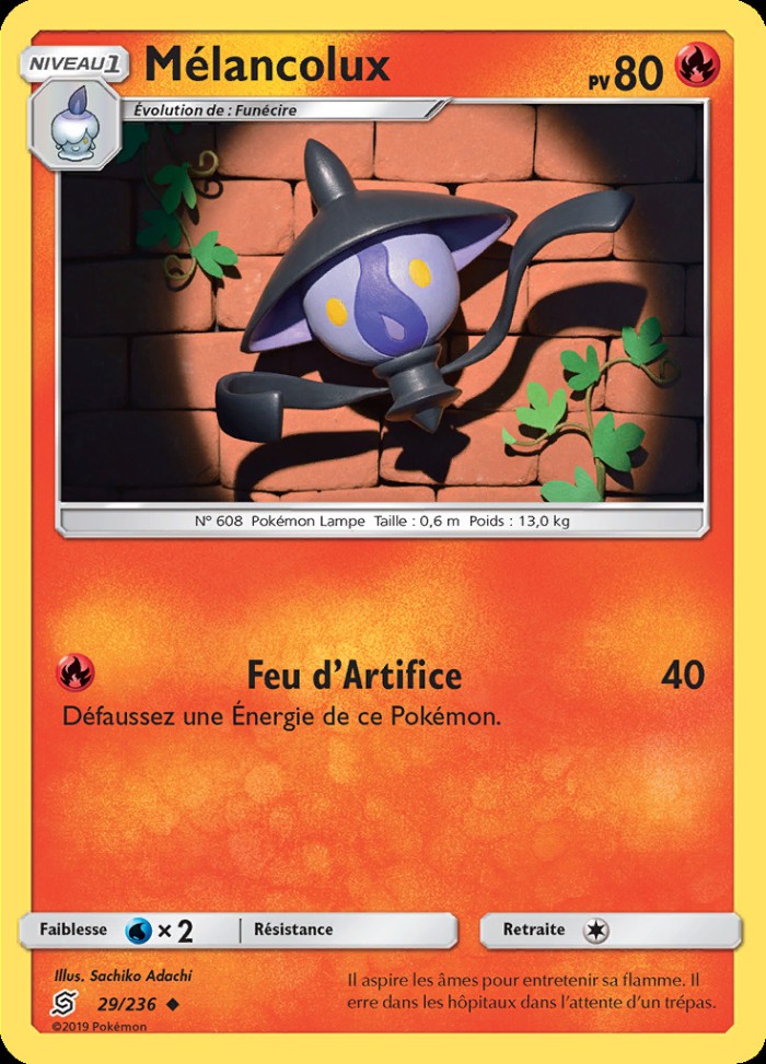 Carte Pokémon: Mélancolux