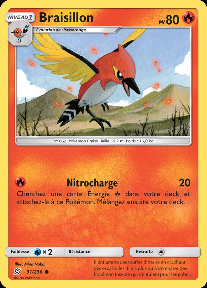 Carte Pokémon: Braisillon