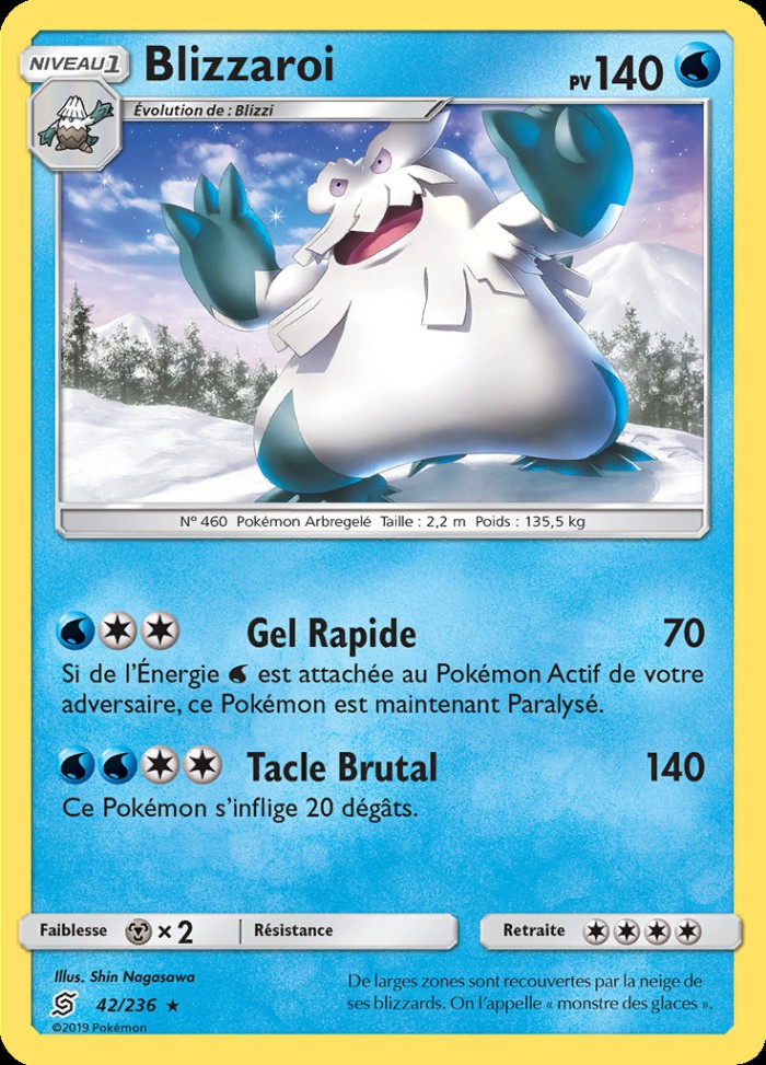 Carte Pokémon: Blizzaroi