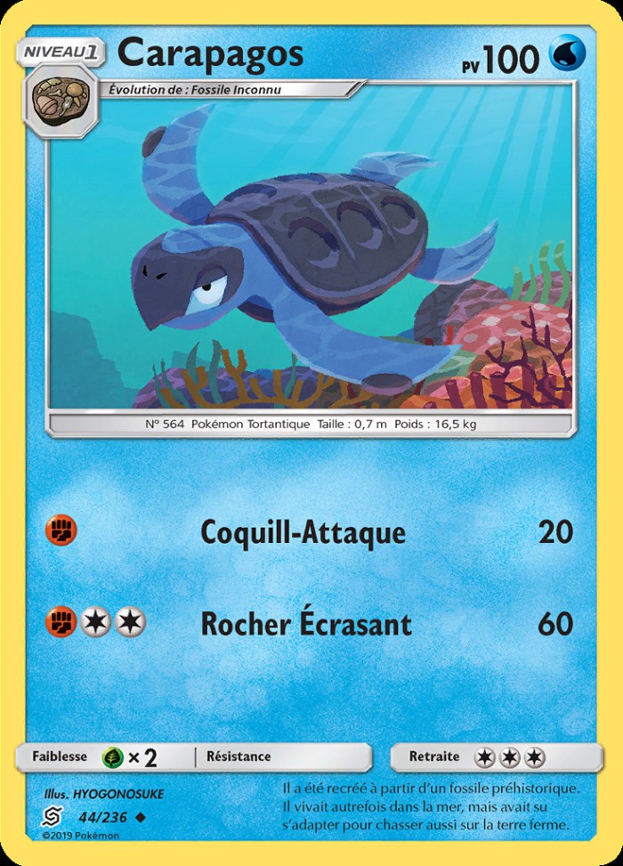 Carte Pokémon: Carapagos