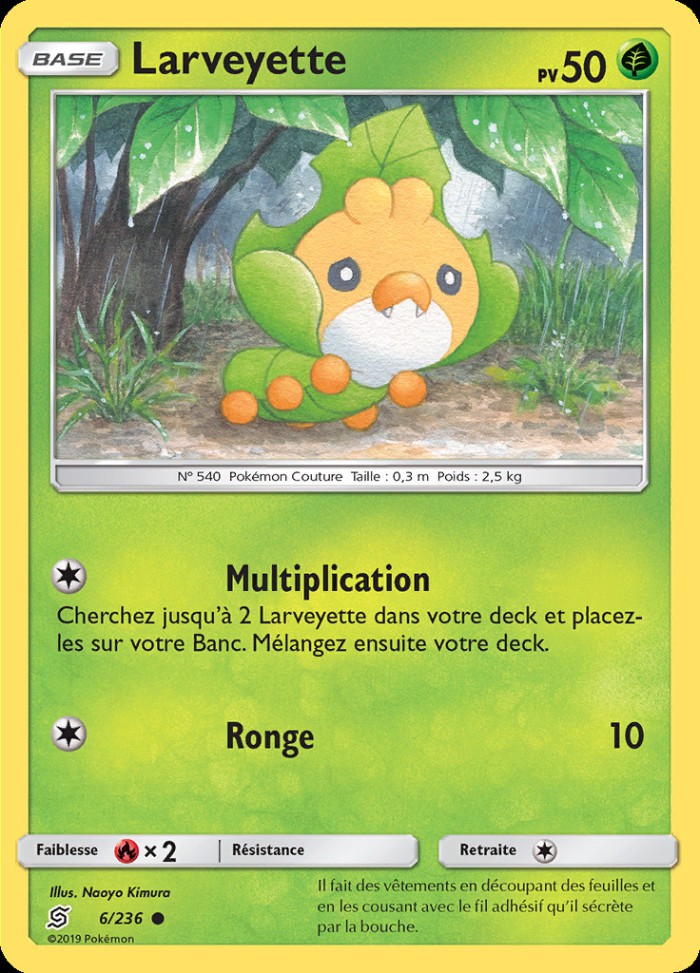 Carte Pokémon: Larveyette