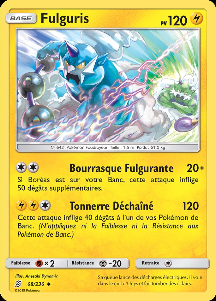 Carte Pokémon: Fulguris