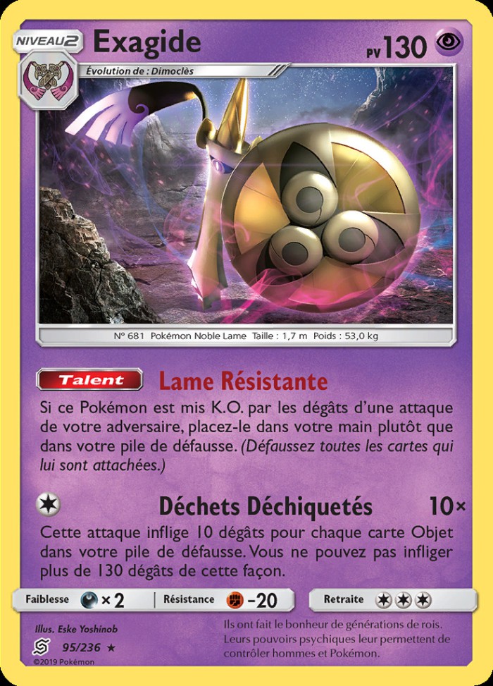 Carte Pokémon: Exagide