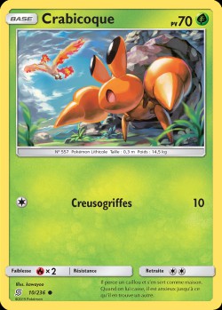 Carte Pokémon: Crabicoque