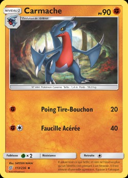 Carte Pokémon: Carmache