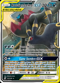 Carte Pokémon: Noctali et Darkrai GX