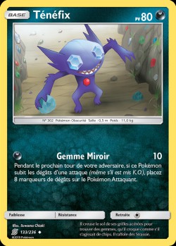 Carte Pokémon: Ténéfix