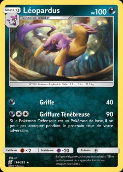 Carte Pokémon: Léopardus