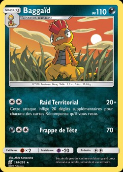 Carte Pokémon: Baggaïd